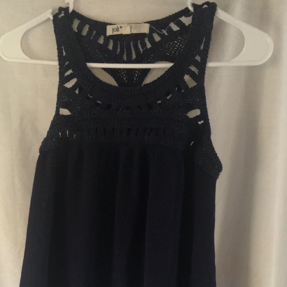 Navy Blue Top